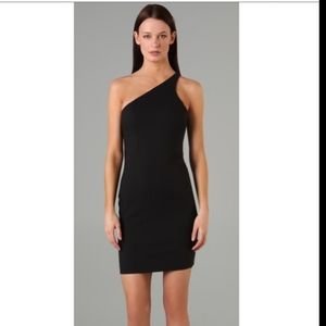 T by Alexander Wang one shoulder dress
